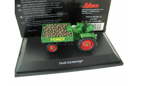 Fendt Tool carriers With potatoes green. Редкий Шуко!, масштабная модель, 1:43, 1/43, Schuco