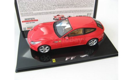 Ferrari FF 2010 red, масштабная модель, scale43, Mattel Hot Wheels