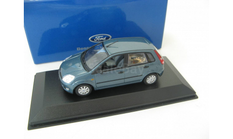 Ford Fiesta 2001 пятидверка (бирюзовый), масштабная модель, 1:43, 1/43, Minichamps