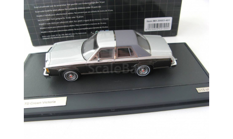 Ford LTD Crown Victoria 1986 silver/grey RARE!, масштабная модель, scale43, Matrix