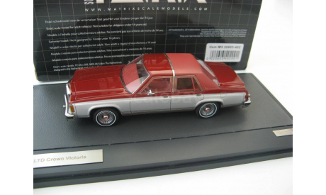 Ford LTD Crown Victoria red/silver SALE!, масштабная модель, 1:43, 1/43, Matrix