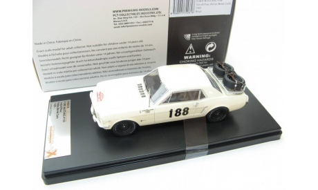 Ford Mustang #188 Rally Monte Carlo 1965 г. SALE!, масштабная модель, 1:43, 1/43, Premium X