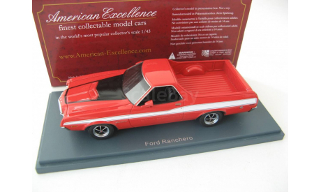 Ford Ranchero red 1972 г., масштабная модель, 1:43, 1/43, Neo Scale Models