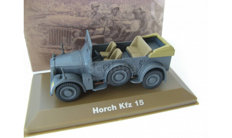 Horch Kfz 15 Military cars dark gray, масштабная модель, 1:43, 1/43, Atlas