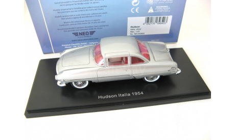 Hudson Italia 1954 silver, масштабная модель, 1:43, 1/43, Neo Scale Models