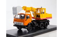 КаМАЗ-5511 Экскаватор ЭО-3532, масштабная модель, scale43, Start Scale Models (SSM)