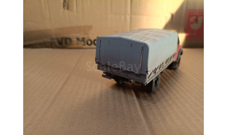 ГАЗ-С41А23 ’Садко-Next’ бортовой, масштабная модель, scale43