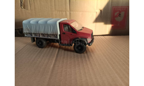 ГАЗ-С41А23 ’Садко-Next’ бортовой, масштабная модель, scale43