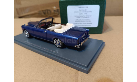 BENTLEY SII Mulliner Park Ward blue metallic 1959, масштабная модель, scale43, Neo Scale Models