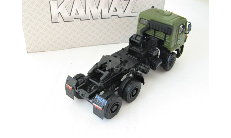 КаМАЗ-65225 седельный тягач зеленый, масштабная модель, ПАО КАМАЗ, scale43