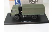 КаМАЗ-4350 4х4 Мустанг с тентом, масштабная модель, Start Scale Models (SSM), scale43