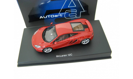 McLaren MP4-12C 2011 red metallic, масштабная модель, scale43, Autoart