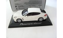 Porsche Panamera Diesel 2012 white, масштабная модель, scale43, Minichamps