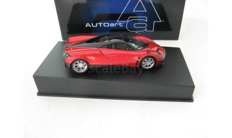 Pagani Huayra 2011 red metallic, масштабная модель, Autoart, scale43