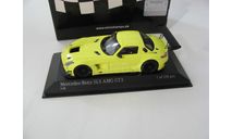 Mercedes-Benz SLS AMG GT3 2011 yellow, масштабная модель, scale43, Minichamps