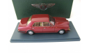 BENTLEY Mulsanne Turbo R 1989 Red Metallic, масштабная модель, scale43, Neo Scale Models