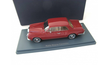 ROLLS ROYCE Corniche FHC 1971 Dark Red, масштабная модель, scale43, Neo Scale Models, Rolls-Royce