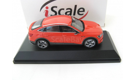 Audi e-tron sportback 2020 catalunya red, масштабная модель, scale43, iScale