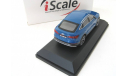 Audi e-tron sportback 2020 antigua blue, масштабная модель, 1:43, 1/43, iScale