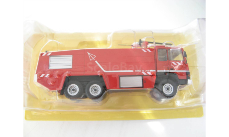 Thomas 6x6 VIGP 440E fire engine France, масштабная модель, Atlas, scale43