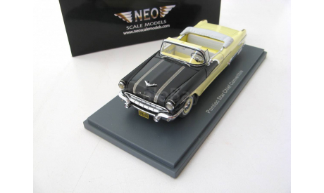PONTIAC STAR CHIEF Convertible 1956 Ivory/Black. RARE!, масштабная модель, 1:43, 1/43, Neo Scale Models