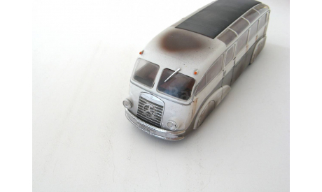 MERCEDES-BENZ LO3100 GERMANY 1936 White/Grey со следами эксплуатации, масштабная модель, scale43, Altaya