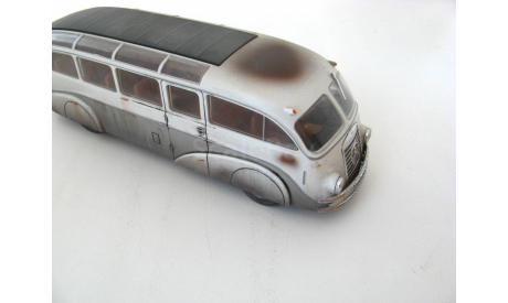 MERCEDES-BENZ LO3100 GERMANY 1936 White/Grey со следами эксплуатации, масштабная модель, scale43, Altaya