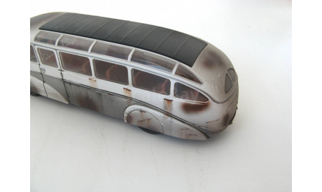 MERCEDES-BENZ LO3100 GERMANY 1936 White/Grey со следами эксплуатации, масштабная модель, scale43, Altaya