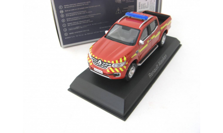 RENAULT Alaskan Pick-Up Van 4x4 ’Pompiers’ (пожарный) 2017, масштабная модель, 1:43, 1/43, Norev