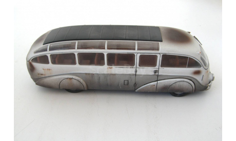 MERCEDES-BENZ LO3100 GERMANY 1936 White/Grey со следами эксплуатации, масштабная модель, scale43, Altaya