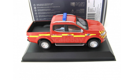 RENAULT Alaskan Pick-Up Van 4x4 ’Pompiers’ (пожарный) 2017, масштабная модель, 1:43, 1/43, Norev