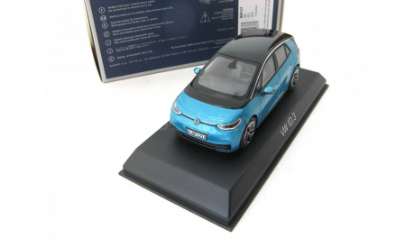 VW ID.3 Electric Car 2020 Makena Turquoise Metallic, масштабная модель, 1:43, 1/43, Norev, Volkswagen