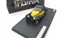 BUGATTI Type 46 Superprofile Coupe 1930 Yellow/Black, масштабная модель, scale43, Matrix