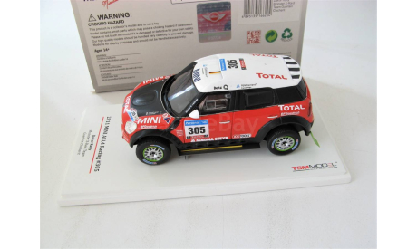 Mini All4 Racing #305 Dakar Rally Monster X-Raid Team G.Chicherit 2011, масштабная модель, scale43, True Scale Miniatures, Mini Cooper