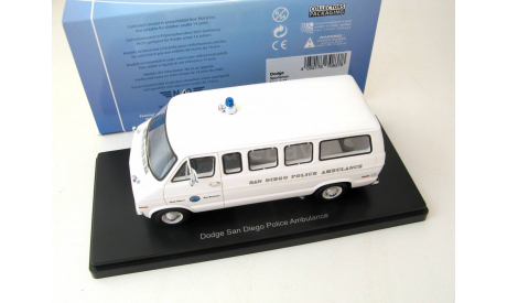 Dodge Sportsman San Diego Police Ambulance, масштабная модель, scale43, Neo Scale Models