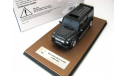 MERCEDES-BENZ G500 Long XXL (W463) 4х4 2016 Black, масштабная модель, GLM, scale43