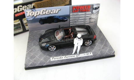 Porsche Carrera GT black - Top Gear, масштабная модель, Minichamps, scale43