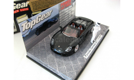 Porsche Carrera GT black - Top Gear, масштабная модель, Minichamps, scale43
