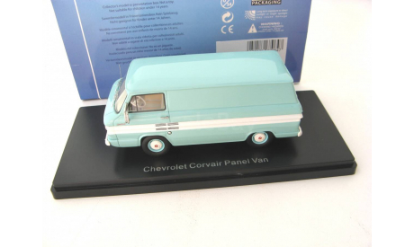 Chevrolet Corvair Panelvan 1963 Light turquois/white, масштабная модель, Neo Scale Models, scale43