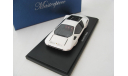 Ferrari 512 S Modulo by Pininfarina Geneva Car showroom 1970 white, масштабная модель, AutoCult, scale43