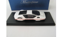 Ferrari 512 S Modulo by Pininfarina Geneva Car showroom 1970 white, масштабная модель, AutoCult, scale43