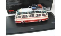 Setra S6 bus With luggage beige/red, масштабная модель, 1:43, 1/43, SCHUCO