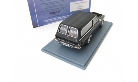 FORD Taunus P7 Pollmann Funeral  (катафалк) 1969 Black, масштабная модель, 1:43, 1/43, Neo Scale Models