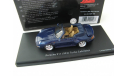 Porsche 911 (993) Turbo Cabriolet Blue. Редкий Шуко!, масштабная модель, SCHUCO, scale43