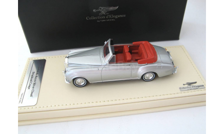 Rolls-Royce Silver Cloud Drophead Coupe Silver 1959, масштабная модель, 1:43, 1/43, True Scale Miniatures