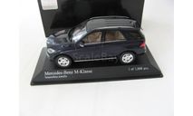 Mercedes-Benz M-class Blue metallic 2011 г., масштабная модель, scale43, Minichamps