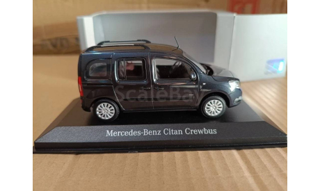 Mercedes-Benz Citan Kombi Tenorite gray metallic, масштабная модель, scale43, Minichamps