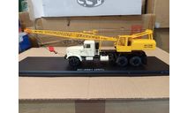 КрАЗ-257 автокран КС-4561 бежевый/желтый, масштабная модель, scale43, Start Scale Models (SSM)