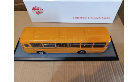 ЛиАЗ-677Э оранжевый Экспортный, масштабная модель, scale43, Classicbus