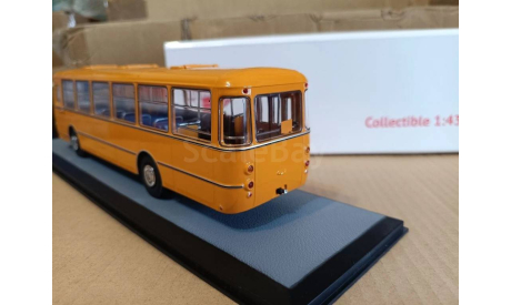 ЛиАЗ-677Э оранжевый Экспортный, масштабная модель, scale43, Classicbus